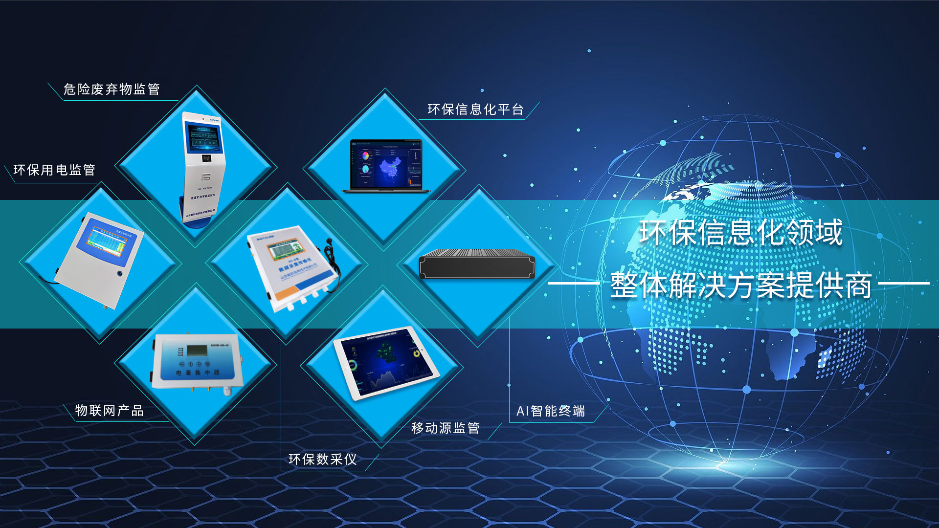 环保信息化领域整体解决方案提供商